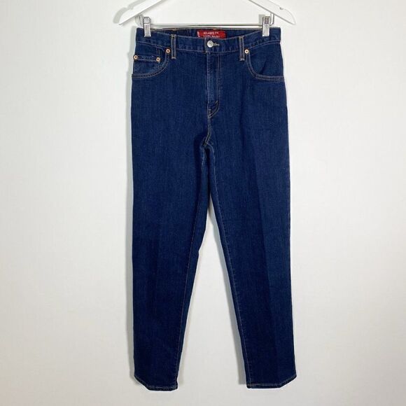 CLEARANCE - Vintage Y2K Levi's Red Tab Relaxed Fit Dark Wash Jeans - Picture 2 of 8